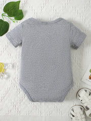 Toddler Cotton Onesie LIKE DAD Print Romper Creeper Clothes