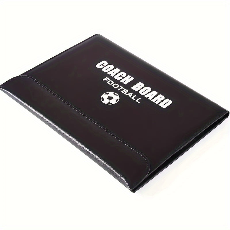 Football Coaching Board Soccer Ball Clipboard Portable Strategy Board