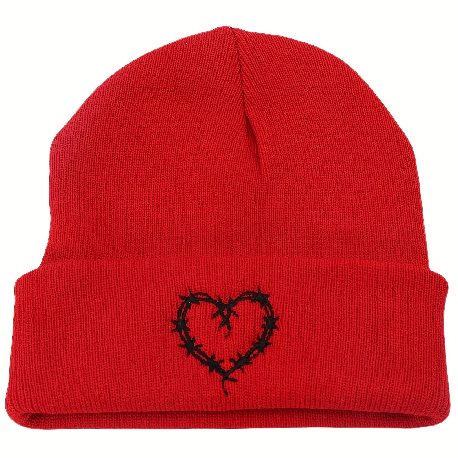 Heart shaped Knitted Hat Hip hop Hat Beanie Hat For Men And Women