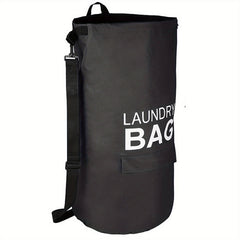 Large Capacity 71L Laundry Basket Foldable Adjustable Shoulder Strap