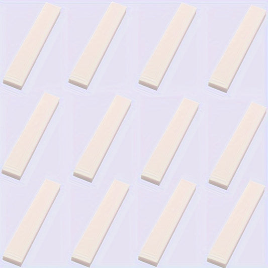 14 Years ABS Building Bricks Set 12pcs 1X6 Low Wall Flat Bricks
