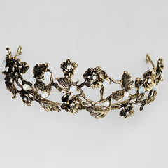 Vintage Flower Crown Headband Princess Tiara
