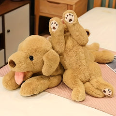 Giant Labrador Dog Plush Pillow Soft Polyester Stuffed Animal