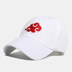 Anime Cloud Embroidery Baseball Cap Outdoor Casual Sunshade Peaked Cap