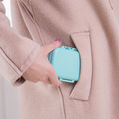 6 Compartment Pill Case Customizable Dividers Portable Medicine Organizer
