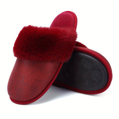 Women's Cozy Fluffy Indoor Slippers