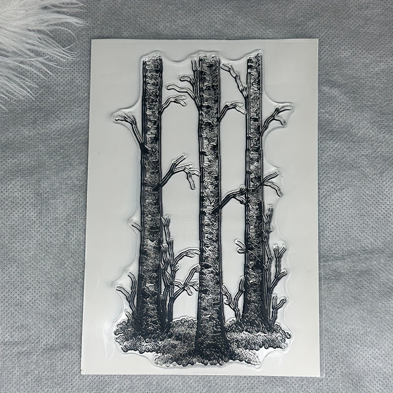 Plant Tree Rubber Stamp for Cards Making DIY Scrapbooking
