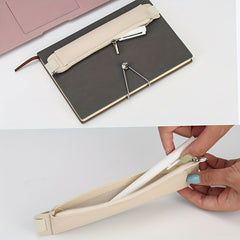 Pen Holder for Notebook Diary Tablet Pen Cover Soft Touch PU Leather