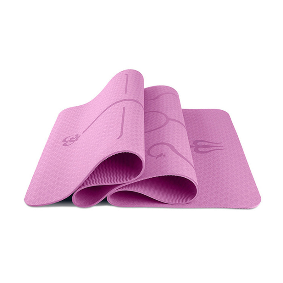 Thick Non Slip Yoga Mat - Ideal Christmas Gift for Fitness Fans