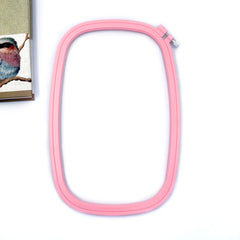 Macaroon Oval Embroidery Hoop ABS Hand Frame