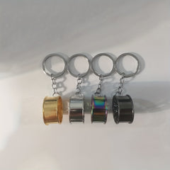 Stylish Car Wheel Hub Keychain