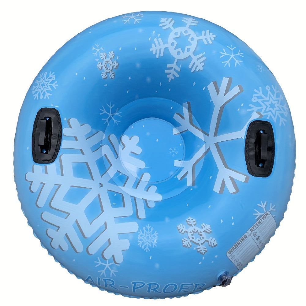 Winter Skiing Ring Waterproof Durable Thickened PVC Snow Sled 47 24inch