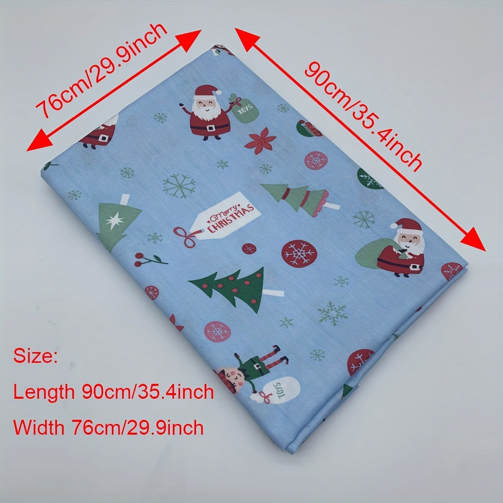 Large Christmas Cotton Cloth DIY Fabric for Patchwork