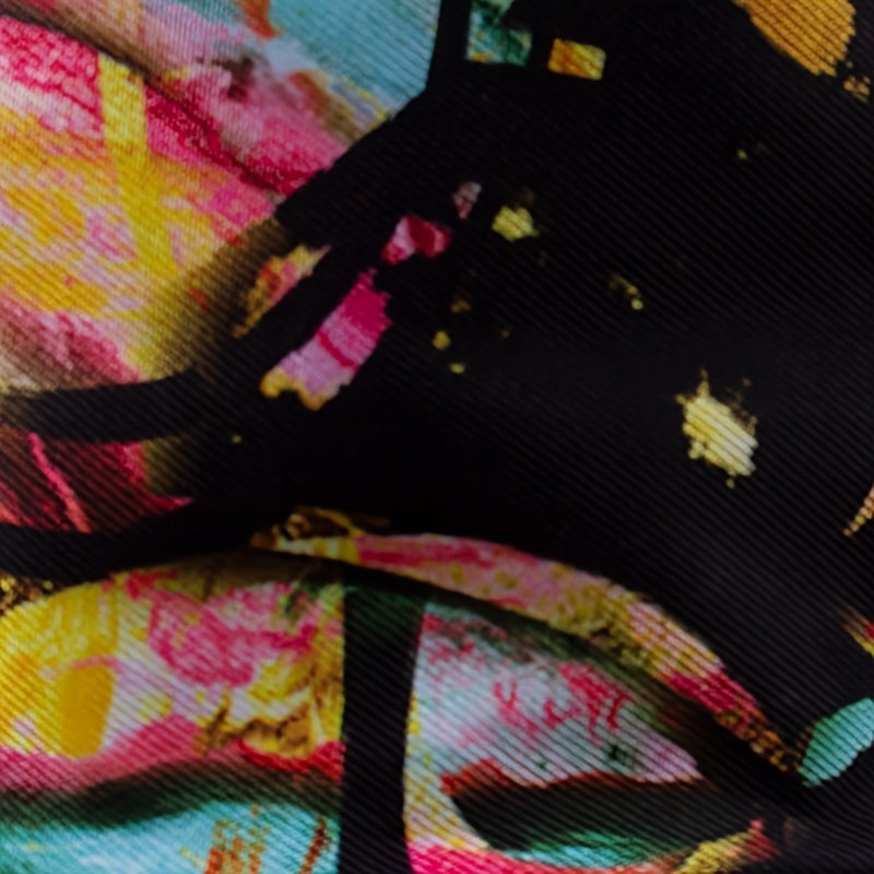 Colorful Graffiti Reversible Sun Hat for Women