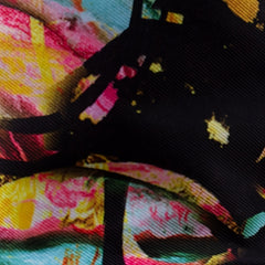 Colorful Graffiti Reversible Sun Hat for Women