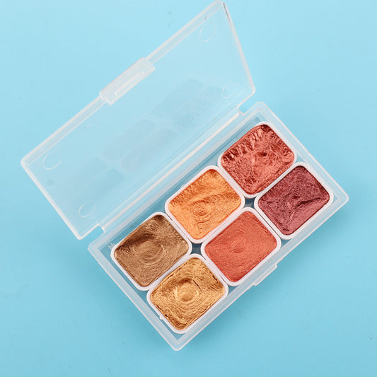 60 Colors Pearlescent Watercolor Paint Set for Artists