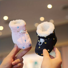 Soft and Warm Baby Girls Boots for Indoor Outdoor Walking Winter
