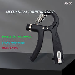 Mechanical Counting Grip Strength Training Device Hand Grip Trainer