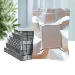 100pcs Puncture resistant Aluminum Bags for Tea Airtight Packaging