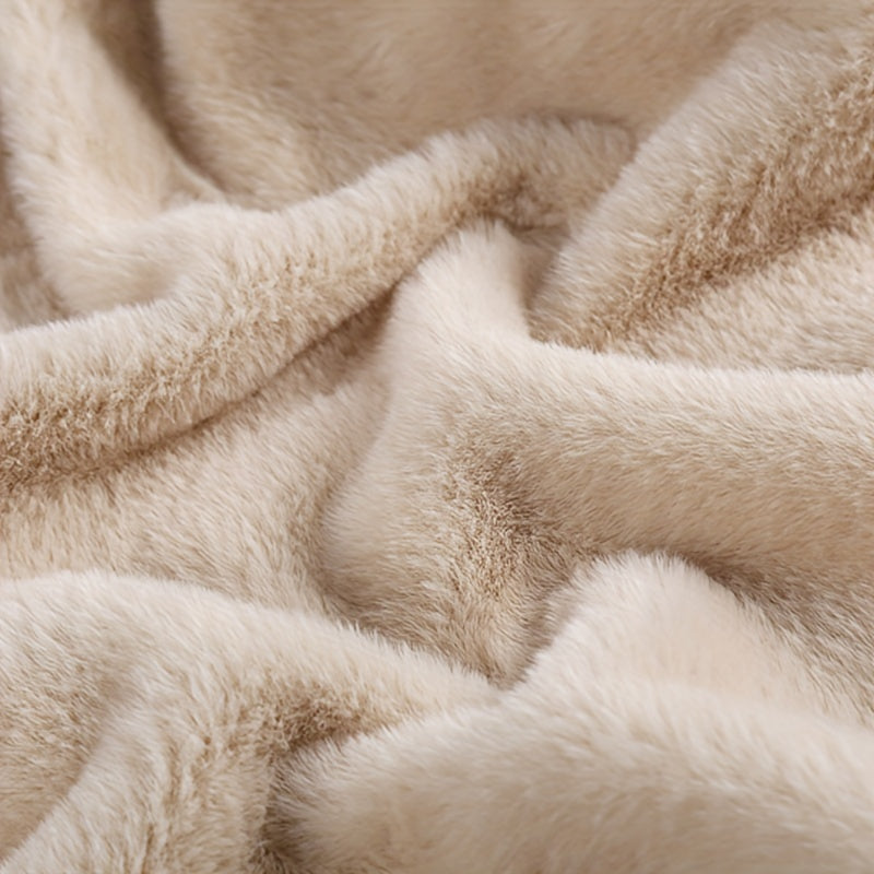 8mm Thickened Rex Rabbit Fur Fabric DIY Plush