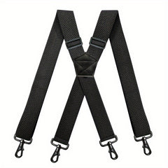 Heavy Duty Suspenders For Men Work Outdoor Motorbiking Skiing