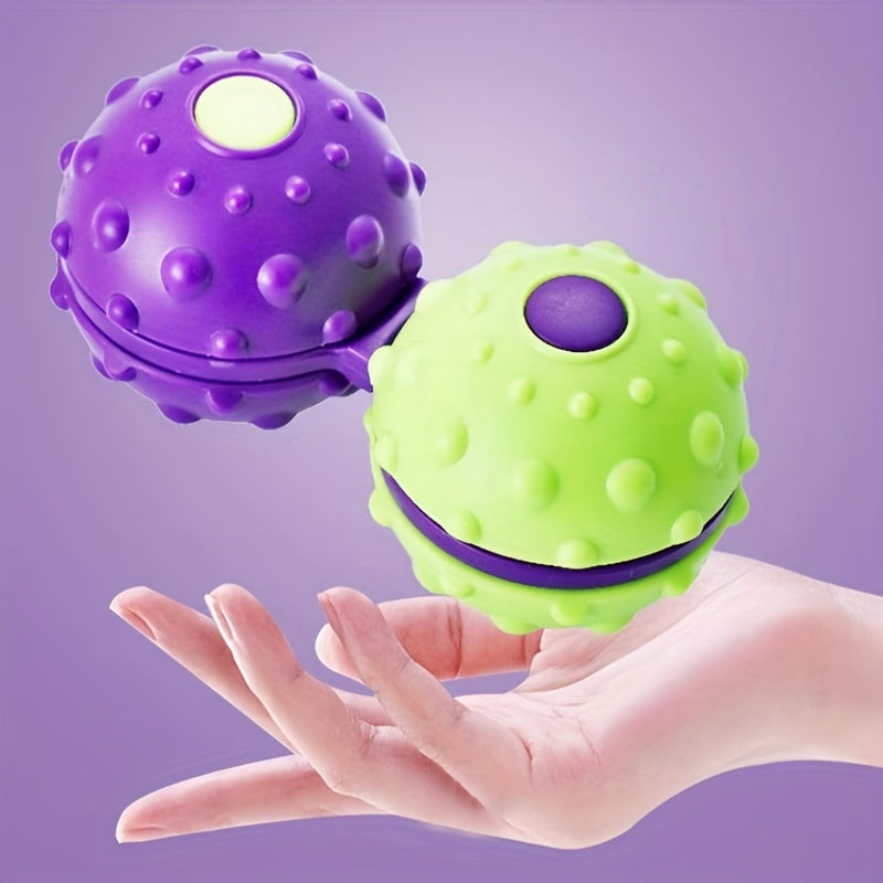 Radish Massage Ball Finger Rotating Gyroscope Pressure Relief Massager
