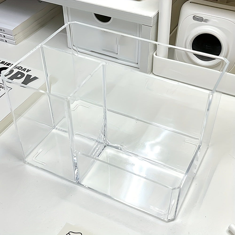 Acrylic Desktop Storage Box Office Stationery Book Organizing