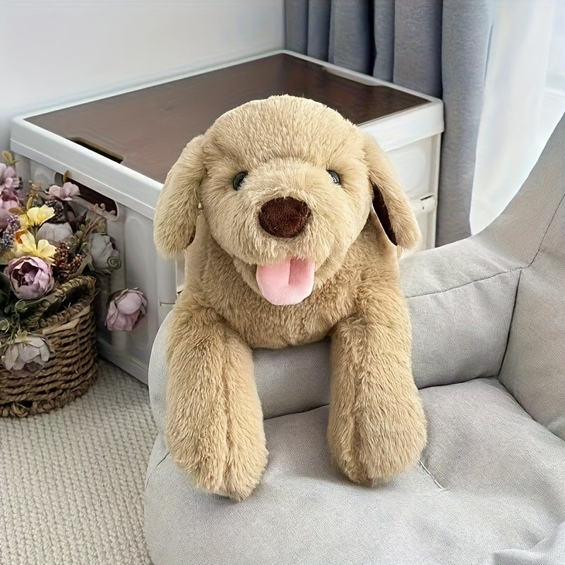 Giant Labrador Dog Plush Pillow Soft Polyester Stuffed Animal