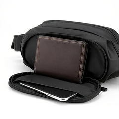 Men's Waist Bag Chest Bag for Outdoor Sports Running Cycling Camping