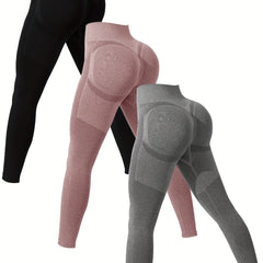 Butt Lifting Sports Leggings Gym Workout Yoga Seamless Tight Pants