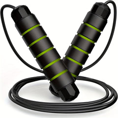 Adjustable Speed Jump Rope with Foam Handle for Fitness Workout
