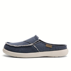 Men's Linen Slip-On Mules for Summer
