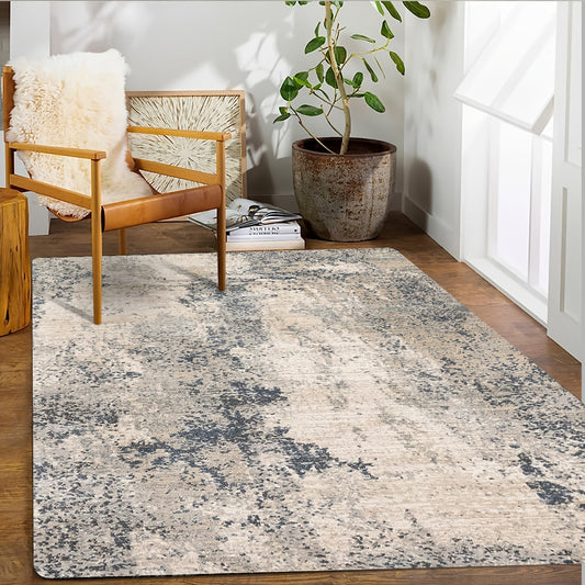 Boho Vintage Area Rug Soft Faux Sheepskin Floor Mat