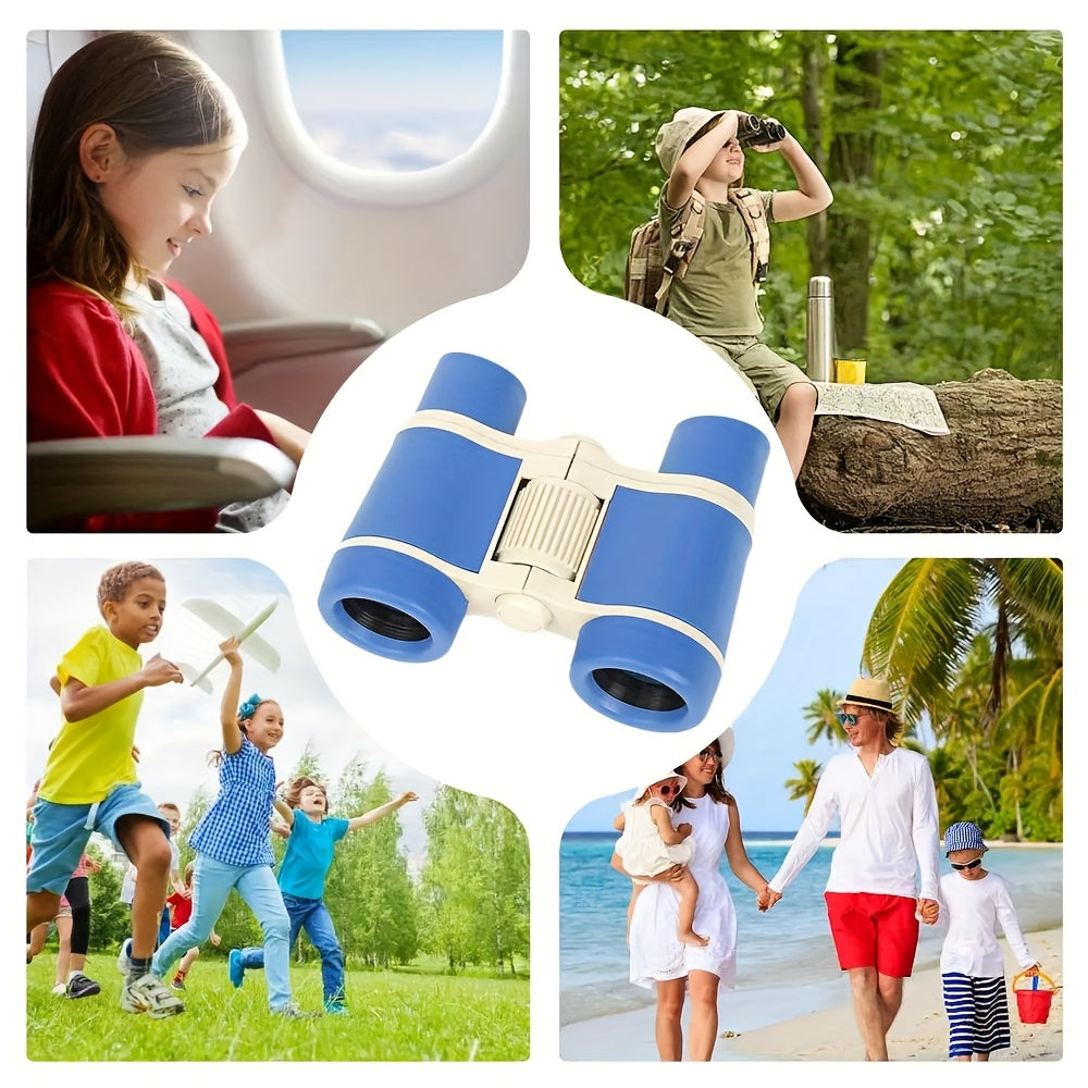 4x Mag 30mm Binoculars for Kids Bird Watching Education Hiking Outdoor