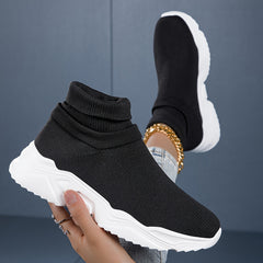 Breathable Mesh Running Shoes Slip On Outdoor Sneakers