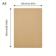 3mm A4 Corrugated Cardboard Pack - Mailing, Crafting, DIY Projects