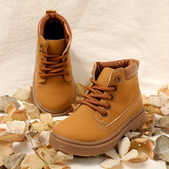 Girls' Zipper Boots Non Slip Indoor Outdoor Travel