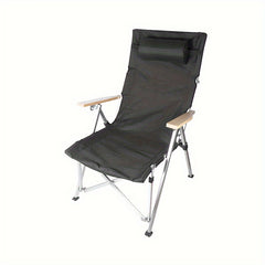 Adjustable Back Lifting Chair with Storage Bag for Fishing, Hiking, Picnics