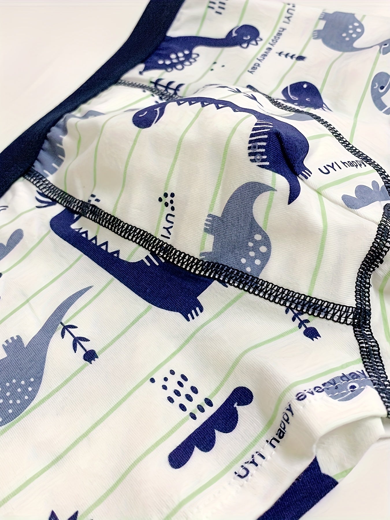 4pcs Boys Cartoon Astronaut Boxer Briefs Soft Comfortable Kids Clothes