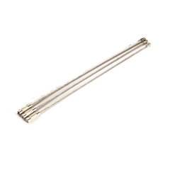 3pcs Stainless Steel Keychain Cable for Outdoor Hiking