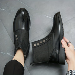 Men's Slip On Chelsea Boots Wear resistant Non Slip Boots