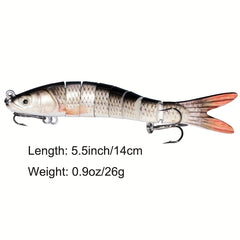 10 Jointed Crankbait Swimbait Hard Lures for Fishing