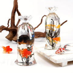 2pcs Silicone Bag Shape Mold Resin Flower Vase Silicone Mould