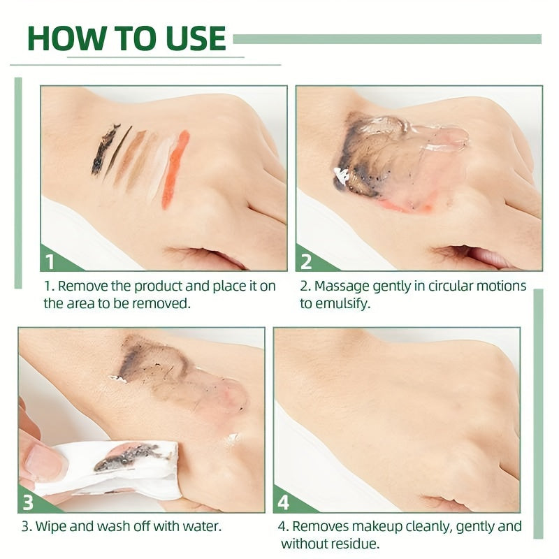 Natural Makeup Remover Cream Gentle Texture No Tighten Skin Balm