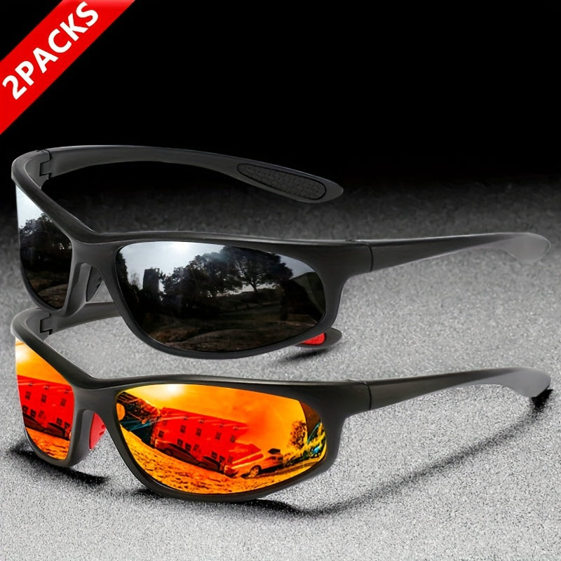 Polarized Sports Sunglasses for Men & Women - Windproof Sunglasses