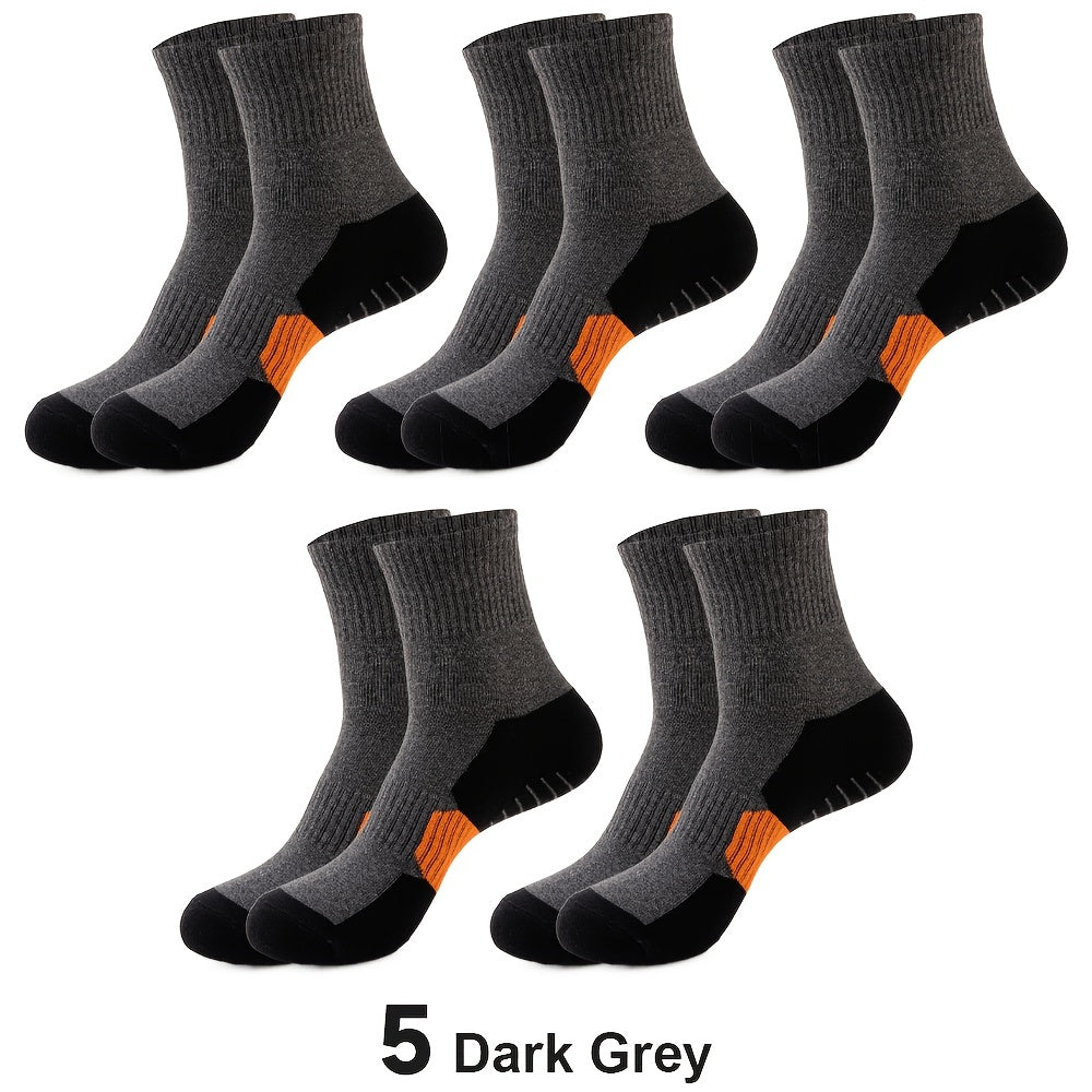 Men's Sports Socks Breathable Hiking Running Anti-Odor
