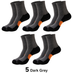 Men's Sports Socks Breathable Hiking Running Anti-Odor