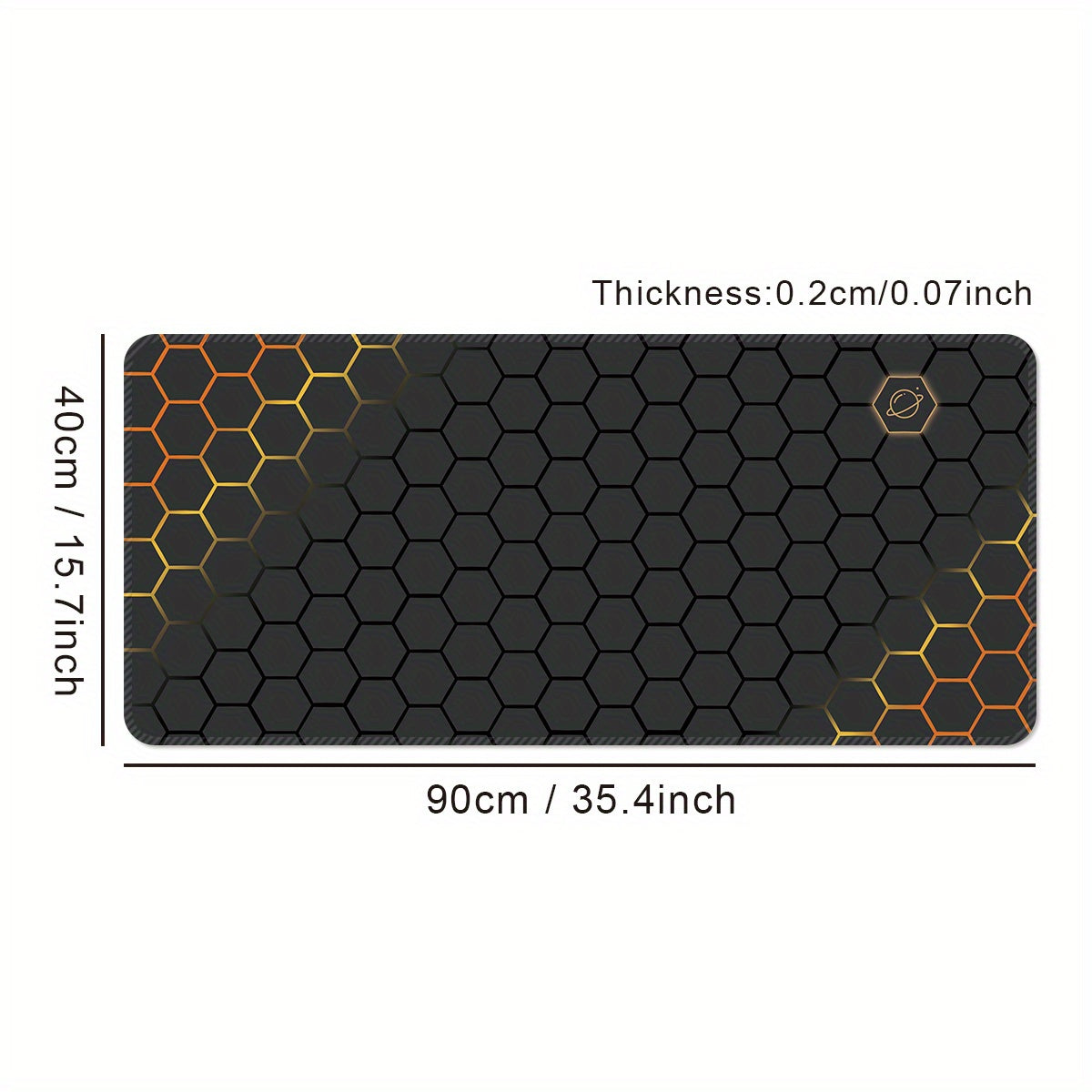 E-Sports Game Mouse Pad - Thickened Desk Pad for Boys and Girls