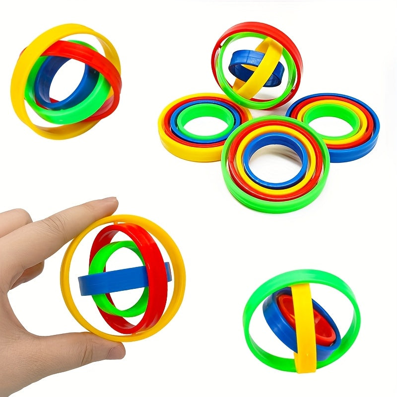 Inertial Finger Gyroscope Rotating Toy
