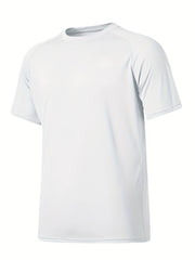 Men's Sun Protection T-shirt Quick Dry Workout Top